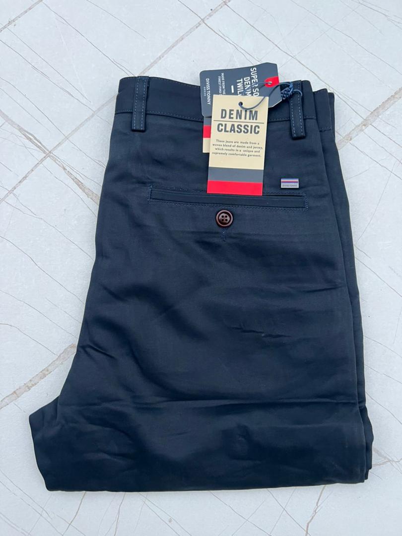 Original Denim Khaki Trousers for Men | Classic Style & Lasting Comfort | Tryahu Ghana